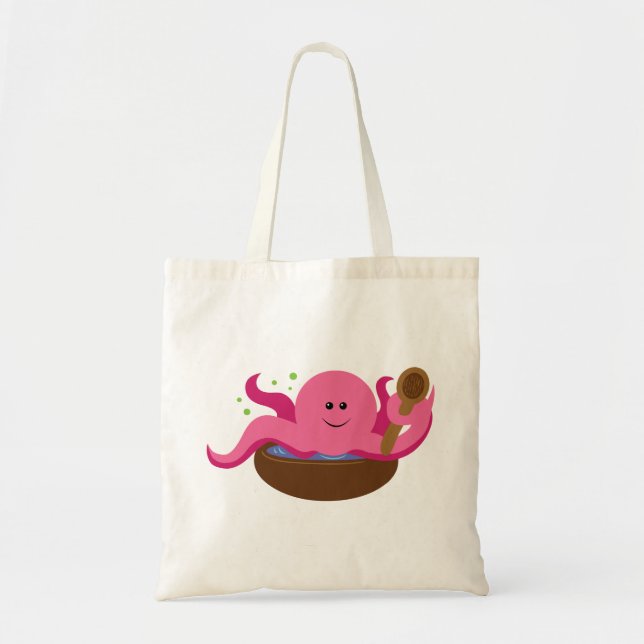 Octopus Soppa Tygkasse (Framsidan)