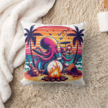 Octopus Spelande drums av Campfire på Sunset