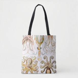 Octopus Squid, Gamochonia av Ernst Haeckel Tygkasse