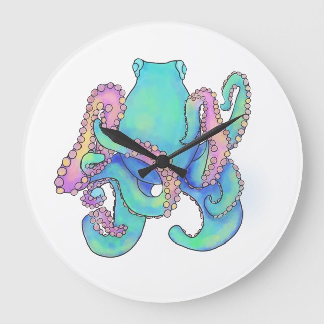 Octopus Stor Klocka (Framsida)