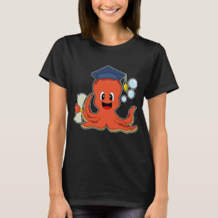 Octopus Student Diploma T Shirt
