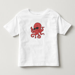 Octopus Sunglass T Shirt