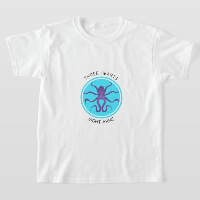 Octopus T Shirt (Laydown)