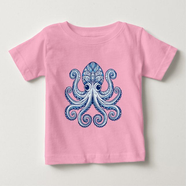 Octopus T Shirt (Framsida)
