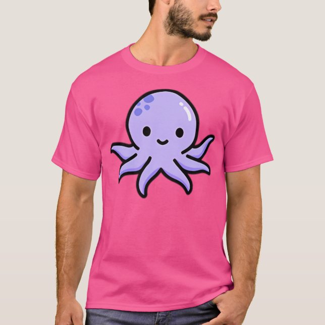 Octopus T Shirt (Framsida)