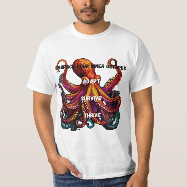 OCTOPUS T SHIRT (Framsida)