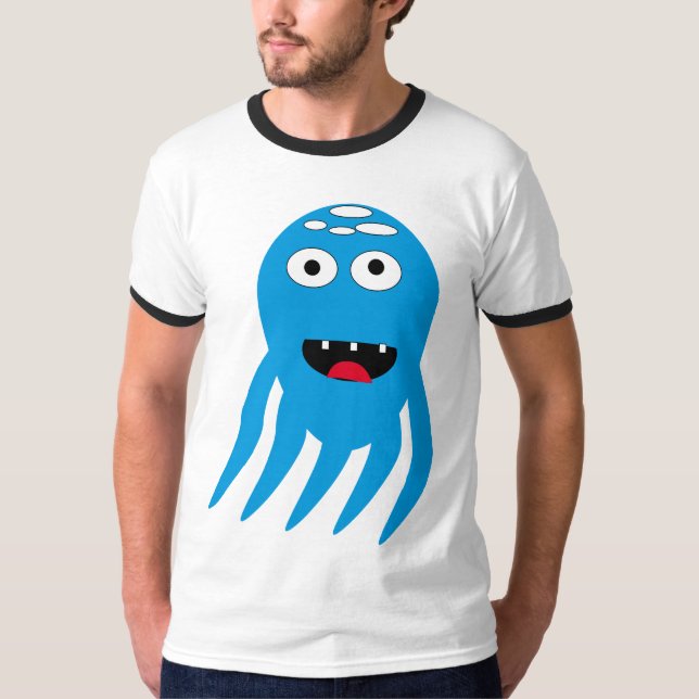 Octopus T-skjorta Tröja (Framsida)