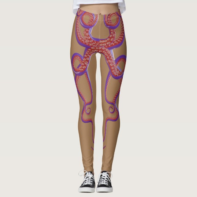 Octopus Tattoo Leggings (Framsida)