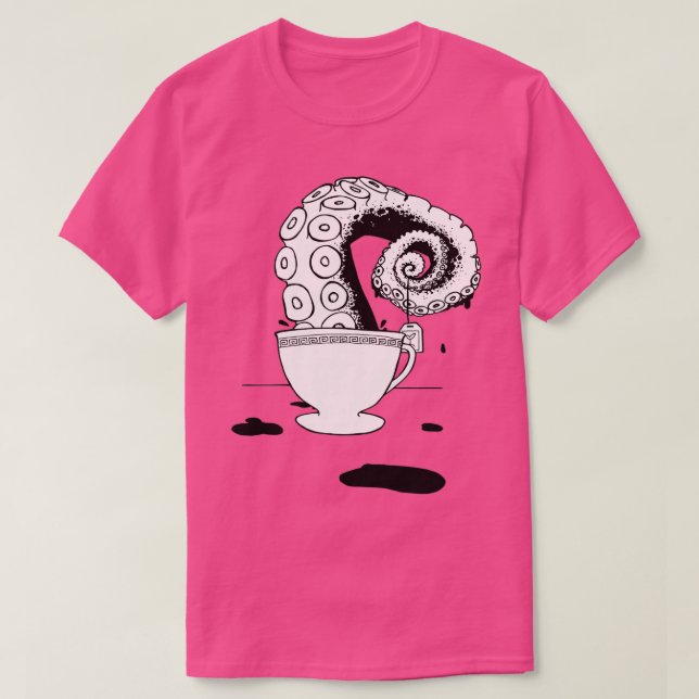 Octopus Tea T Shirt (Design framsida)