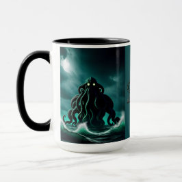 Octopus Tentacle Paranormal Monster Romantik Namn Mugg