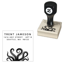 Octopus Tentacles Address Stämpel