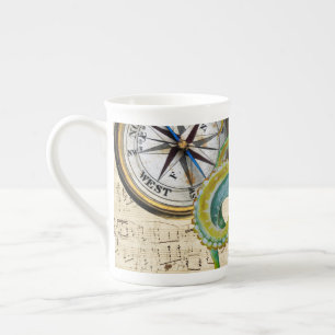 Octopus Tentacles Compass Music Benporslin Mugg