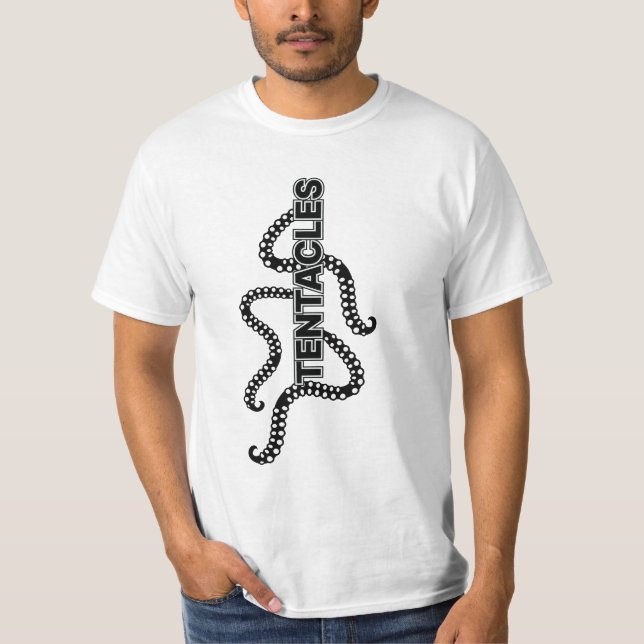 Octopus Tentacles T Shirt (Framsida)