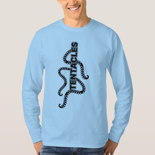 Octopus Tentacles T Shirt (Framsida)
