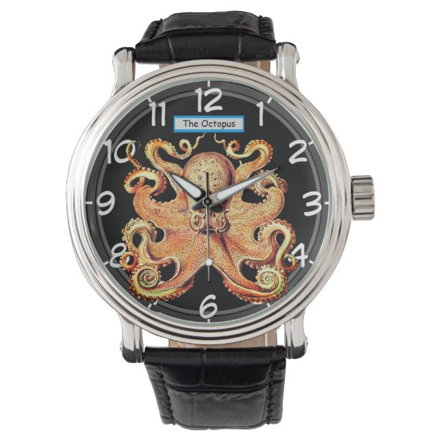 Octopus Thned Armbandsur (Framsida)