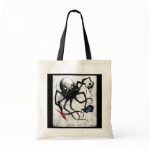 Octopus Tote Bag - Naturlig