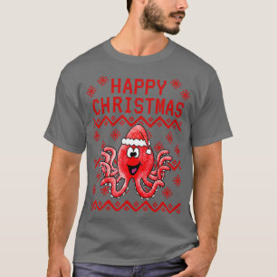 Octopus Ugly God Jul Animal Lover T Shirt