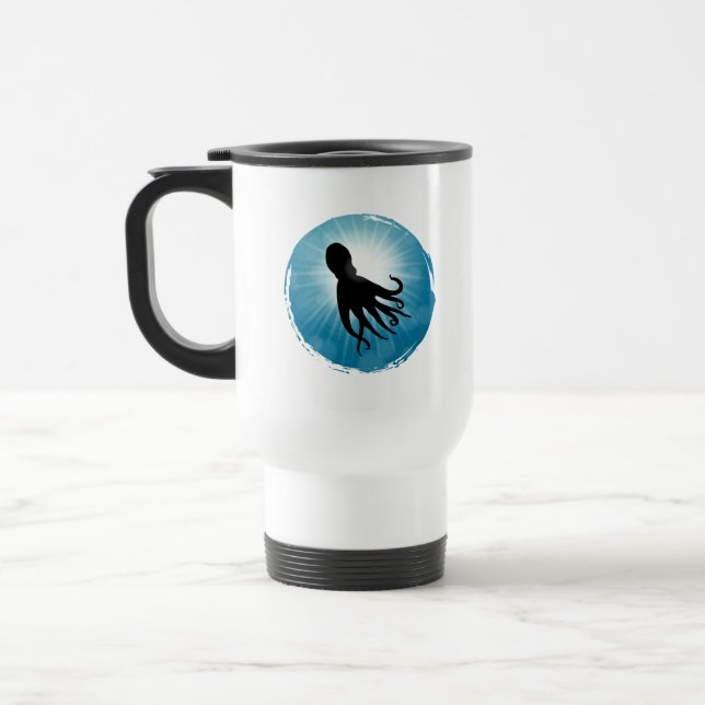 Octopus Underwater Aquatic Life Resemugg (Vänster)