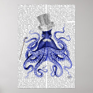 Octopus Ungefär Town Poster