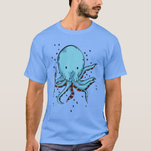 Octopus Vintage Retro Octopus Sea Creators T Shirt