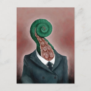 Octopus Vykort