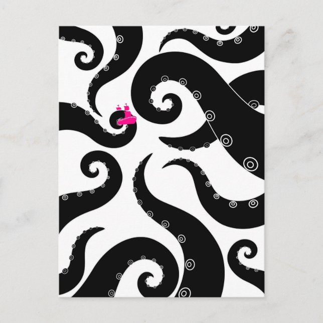 Octopus Vykort (Framsida)