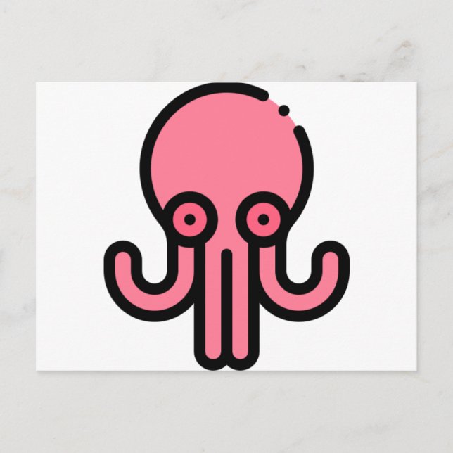 Octopus Vykort (Framsida)