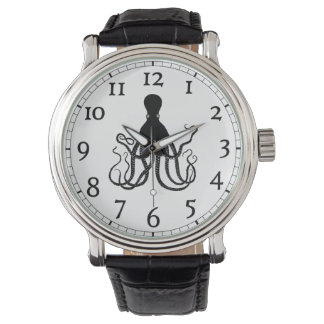 Octopus Watch med nummer Armbandsur