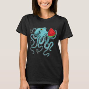 Octopus Watermelon T Shirt