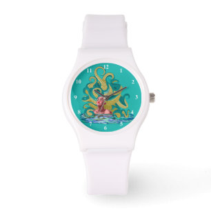 Octopus Woman Watch Armbandsur