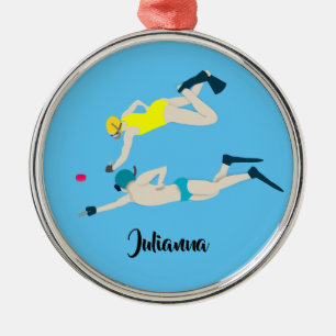 Octopush Julgransprydnad Metall