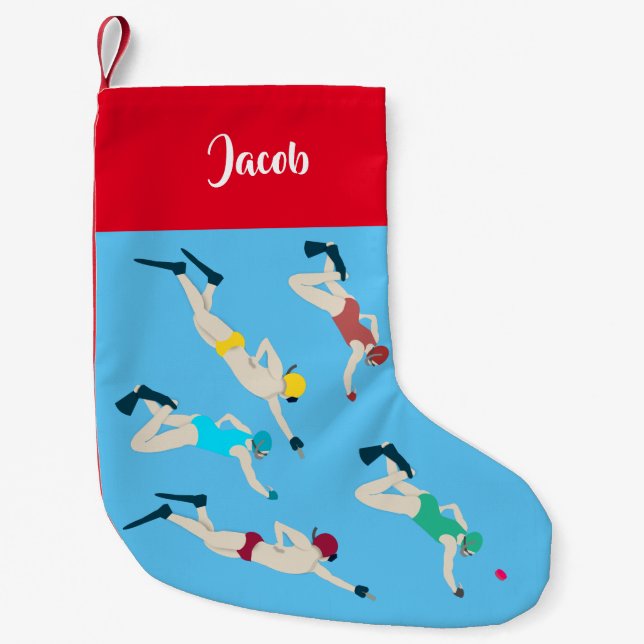 Octopush Liten Julstrumpa (Framsidan)