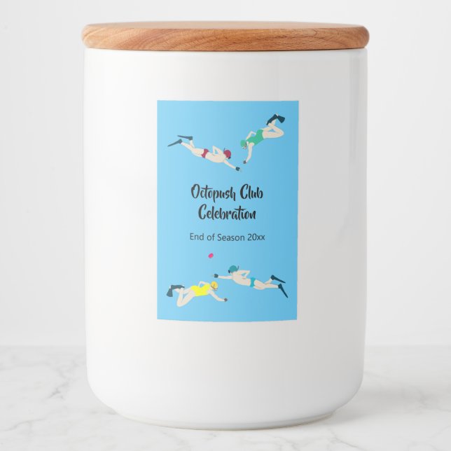 Octopush Mat Etikett (Framsida)