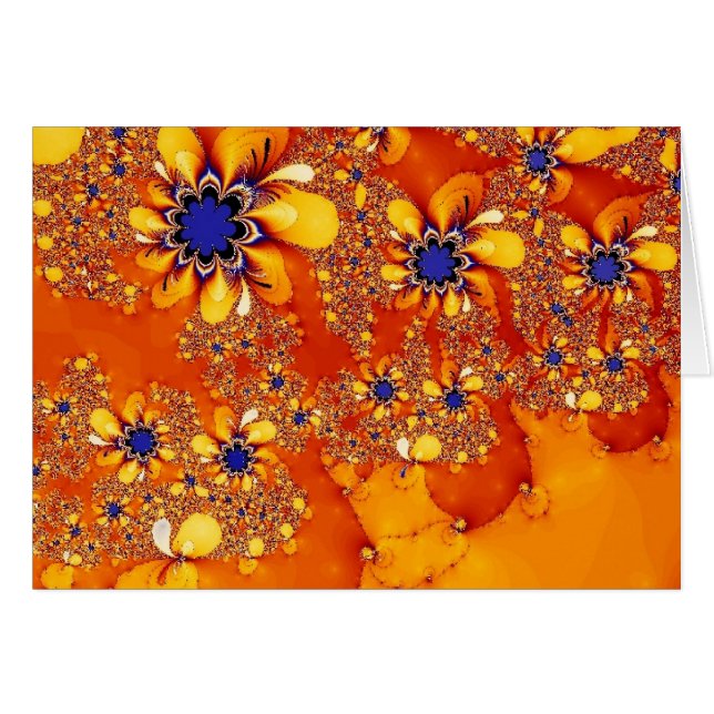 Octopuss trädgårds- kort (Framsidan Horizontal)