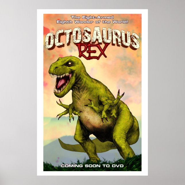 Octosaurus Rex Poster (Framsidan)
