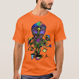 Octoshroom Tiefärg T-shirt
