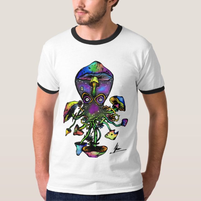 Octoshroom utslagsplats tee shirt (Framsida)