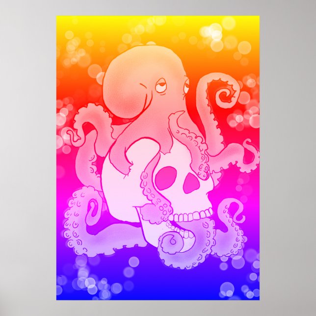 Octoskalle Poster (Framsidan)