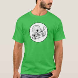 Octoskate 1 - Skateboarding Octopus  T Shirt