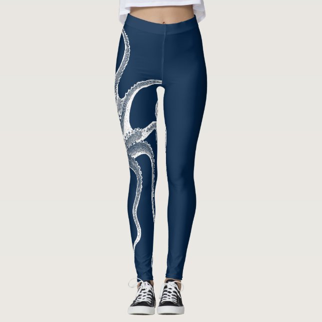 octous lägga benen på ryggen leggings (Framsida)