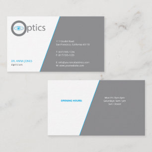 Oculist Optisk Visitkort