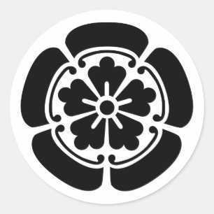 Oda Japan Runt Klistermärke