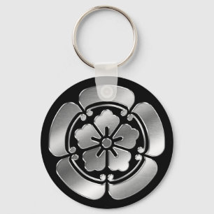 Oda Klan Kamon Silver Chrome Nyckelring