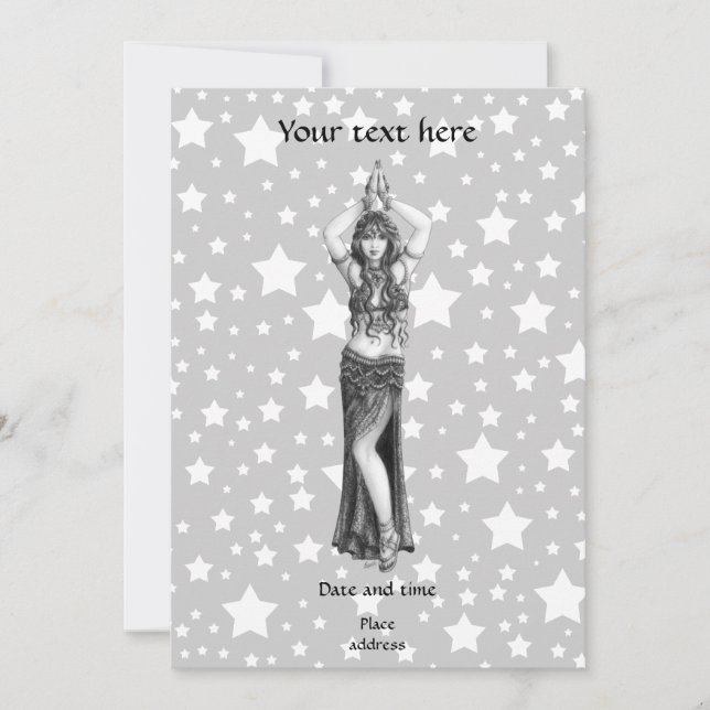 Odalisk Inbjudningar (Framsida)