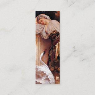 Odalisque Bookmark av Frederick Lord Leighton Mini Visitkort