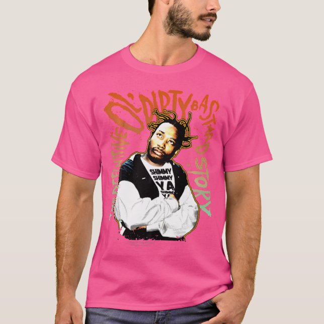 Odb Ol Dirty Ba—Ard Stänk Shimmy Ya 90S Hip hop T Shirt (Framsida)