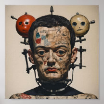 Odd Doll Surrealist AI-bild 010 P