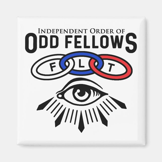 Odd Fellows Magnet (Framsidan)
