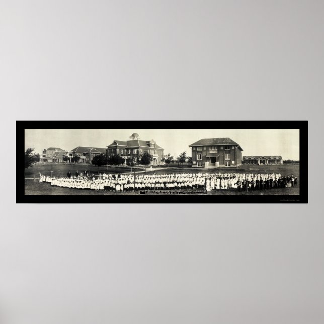 Odd Fellows Orphans TX Photo 1914 Poster (Framsidan)