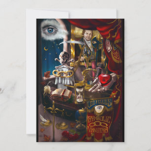 Odd Fellows Symbolic Vanitas Tack Kort